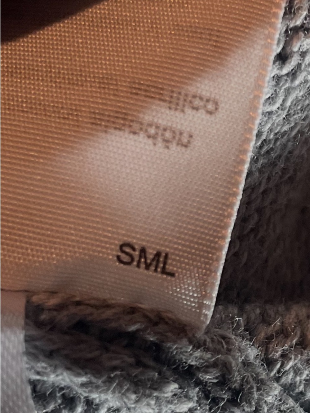 Tommy Hilfiger Gray Hoodie Sweater Cropped Graphic Logo Preppy Streetwear Sz.S - Picture 7 of 11
